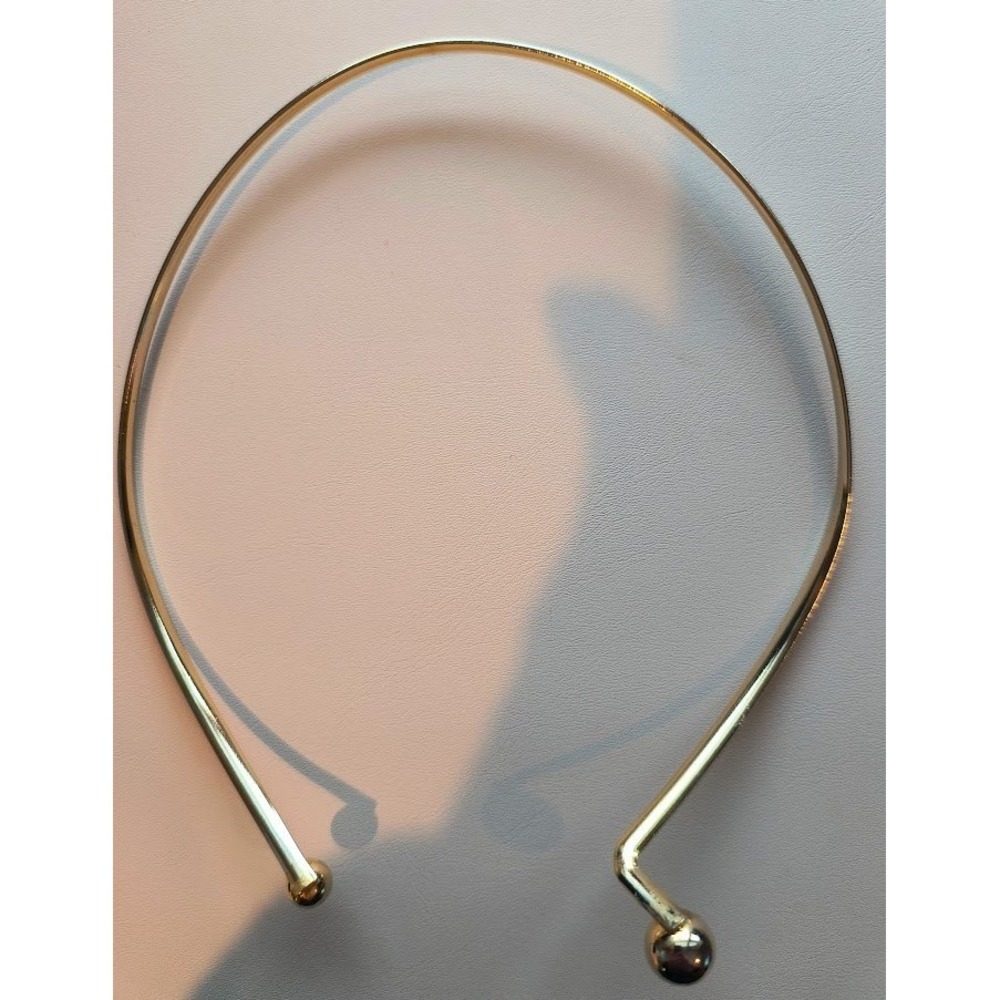 Kenneth Jay Lane Kjl Vintage Gold Tone Metal Coll… - image 7